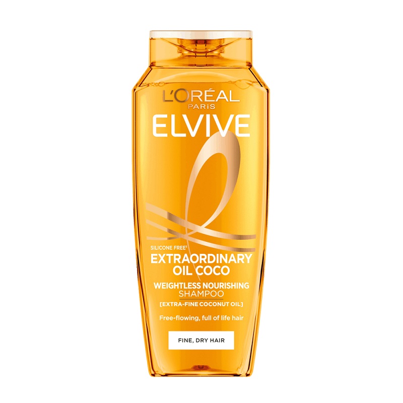 شامپو  لورال مدل Elvive Extraordinary Oil Cocoحجم 400 میلی لیتر