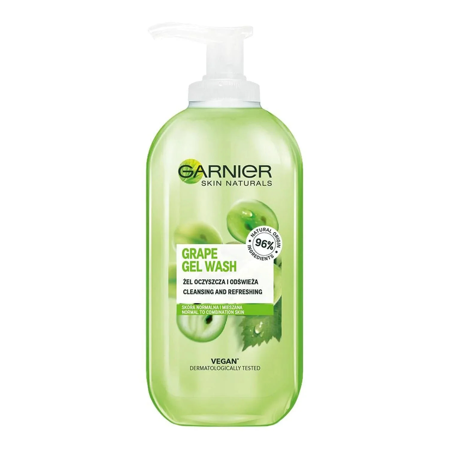 ژل شوینده انگور پوست نرمال تا مختلط گارنیه